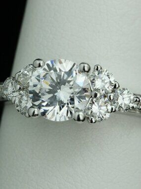 NEW / Solid 18K Gold and Diamond engagement wedding semi-mount ring